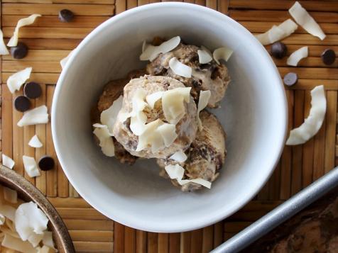 Chocolate Chickpea Ice Cream