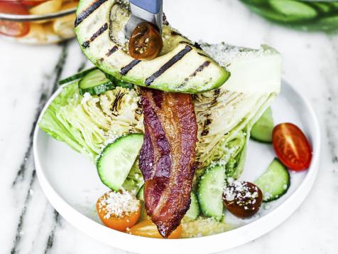 Grilled Wedge Salad with Parm