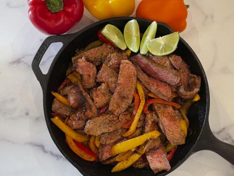 Grilled Steak Fajitas