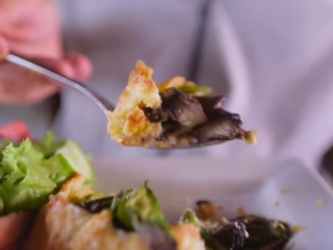 Mushroom Asparagus Galette
