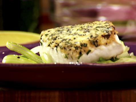 Anne's Herb-Crusted Halibut