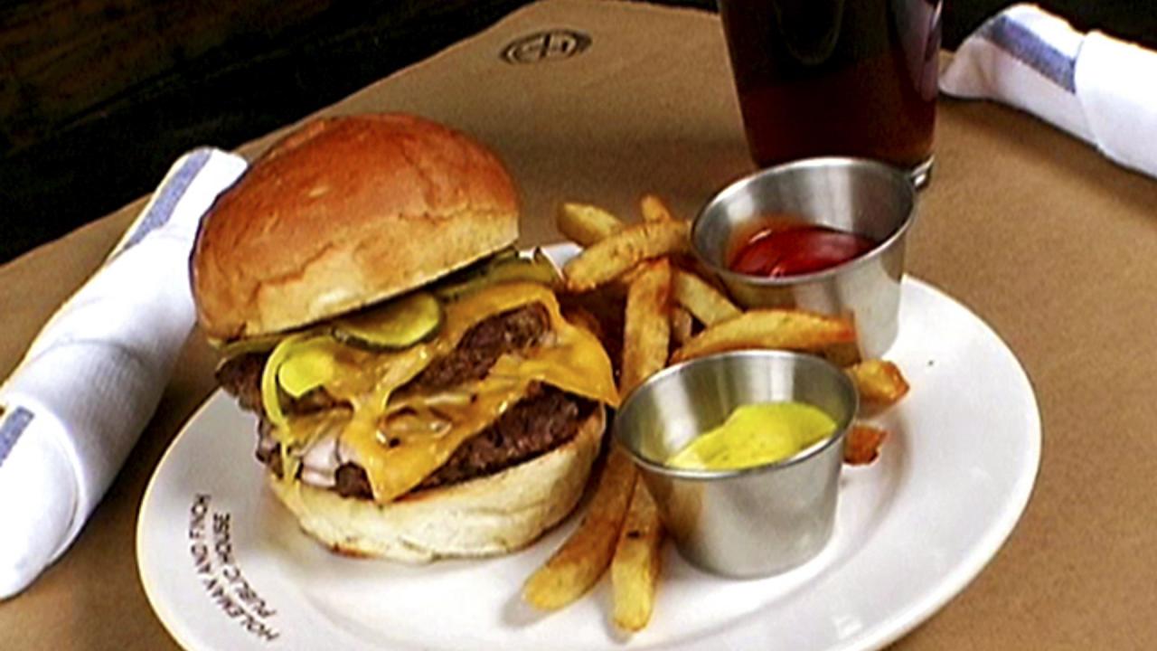 Double Cheeseburgers With Anne
