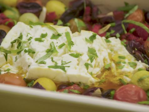 Herby Baked Feta Dip