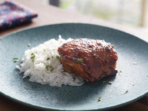 Curry Ketchup Chicken Thighs