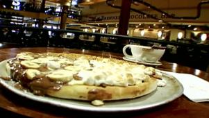 Chocolate Pizza With Aaron