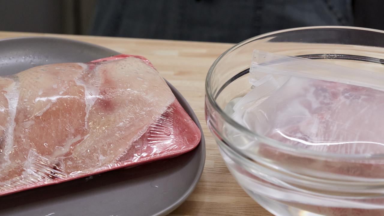 How to Defrost Meat