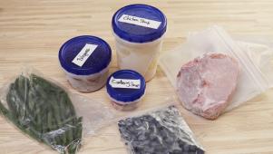 How to Prep Food for Freezing