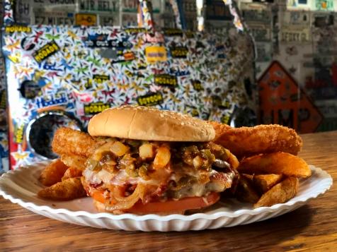 The Angry Hawaiian Burger
