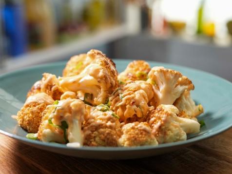 Sunny's Easy Grilled Cauliflower in Pop Pop Sauce