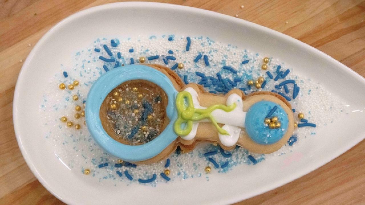Baby Rattle Cookie