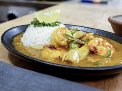 Japanese Curry with Shrimp