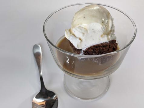 Brownie Affogato Sundae