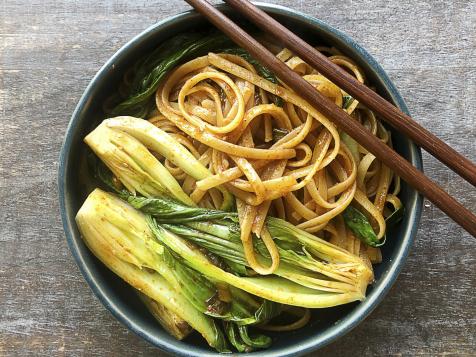 Linguine, Scallion Vinaigrette