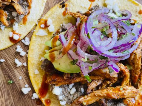 Carnitas-Style Chicken Tacos