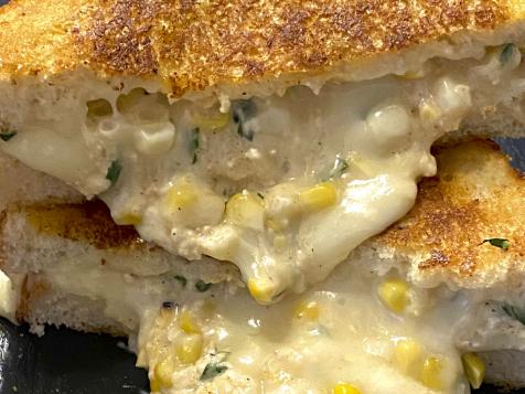 Corn Salad Grilled Cheese