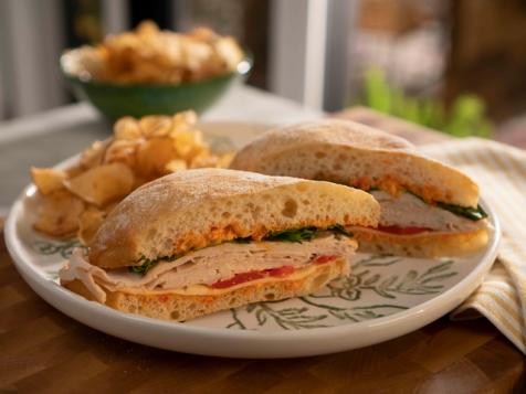 Smoked Turkey Sandwiches with Spicy Aioli