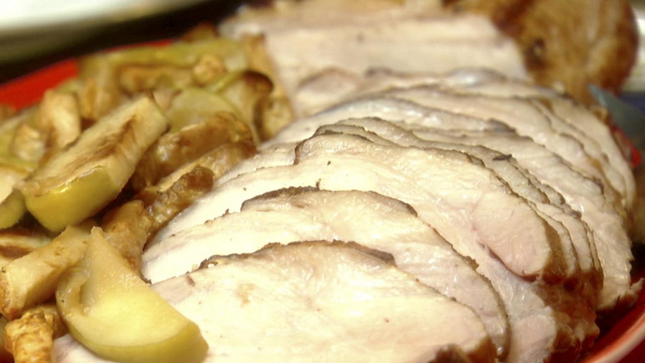 Vanilla Black Pepper Pork Loin