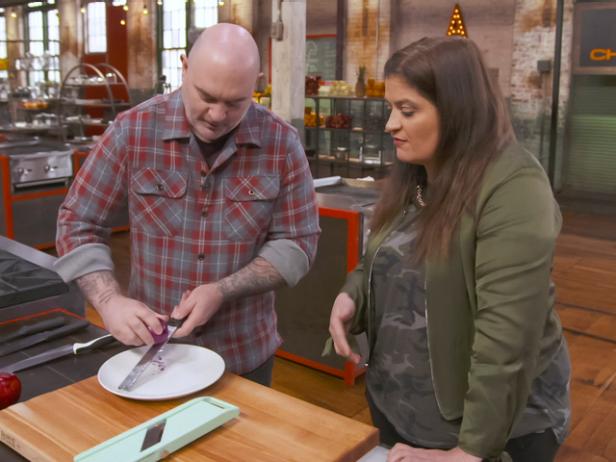 Gary's on Spring chef competes on Food Network's Beat Bobby Flay