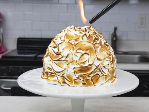 Flambeed Baked Alaska