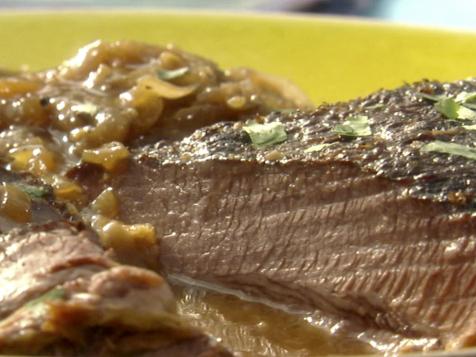 Beer, Ginger & Garlic Brisket