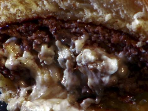 Blue-C Stuffed Burger