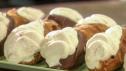 Chocolate-Dipped Cannoli with Orange Ricotta Filling