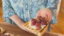 Roasted Grape and Ricotta Toasts