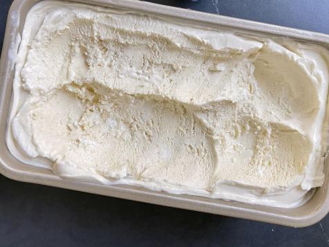 No-Churn Peach Ice Cream