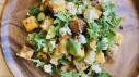 Cucumber and Melon Panzanella