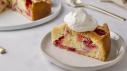 Cornmeal Plum Cake