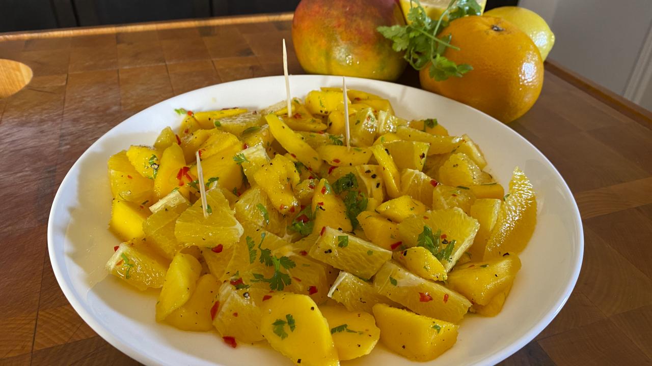 Mango Orange Chow | Food Network