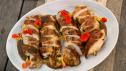 Stuffed Chicken Breasts with Caribbean Root Medley Mash