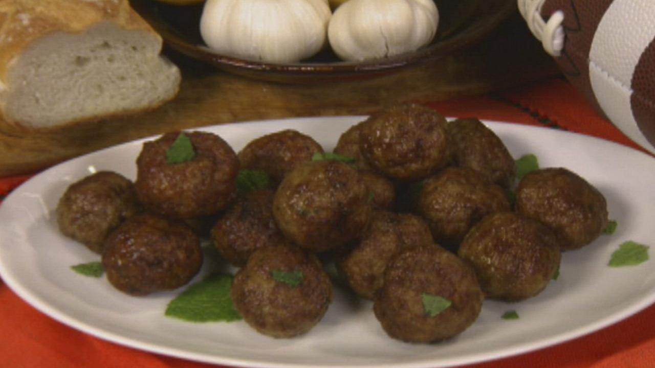 Greek Football Meatballs
