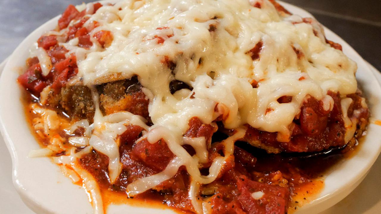 Scalini's Eggplant Parmesan