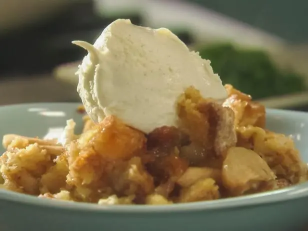 Apple Brown Betty with Ice Cream Recipe | Tyler Florence | Food Network
