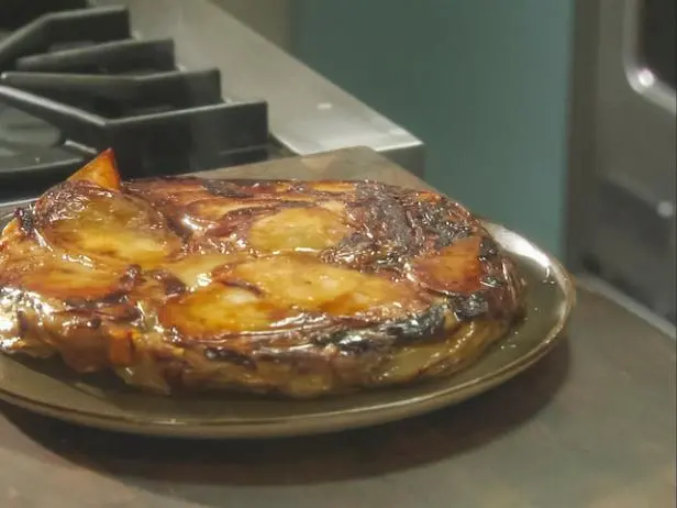 Caramelized Onion Potato Tart Recipe | Tyler Florence | Food Network