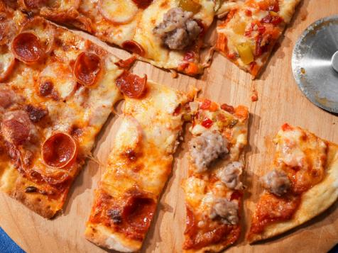 Old-World Chicago-Style Thin Crust Pizza