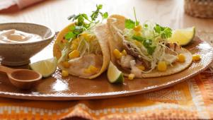 Fish Tacos With Chipotle Cream