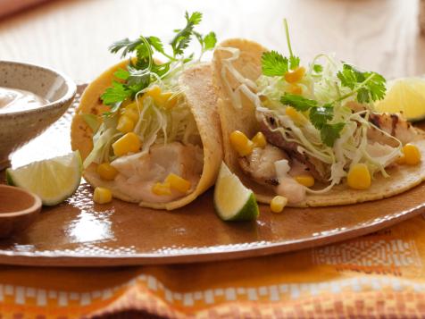 Fish Tacos With Chipotle Cream