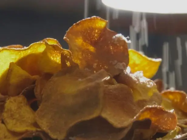 Crispy Parmesan Butternut Squash Chips Recipe | Tyler Florence | Food ...