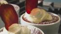 Beet Cakes with Sweet Greek Yogurt