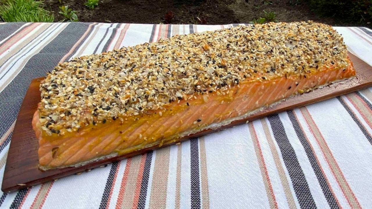 Everything Bagel Spiced Salmon