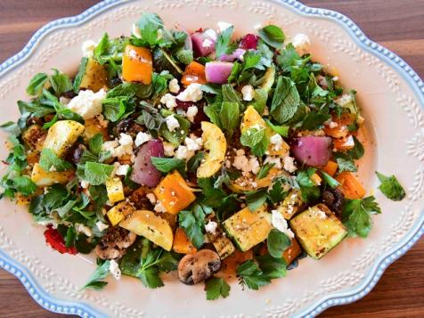 Big Grilled Veggie Salad