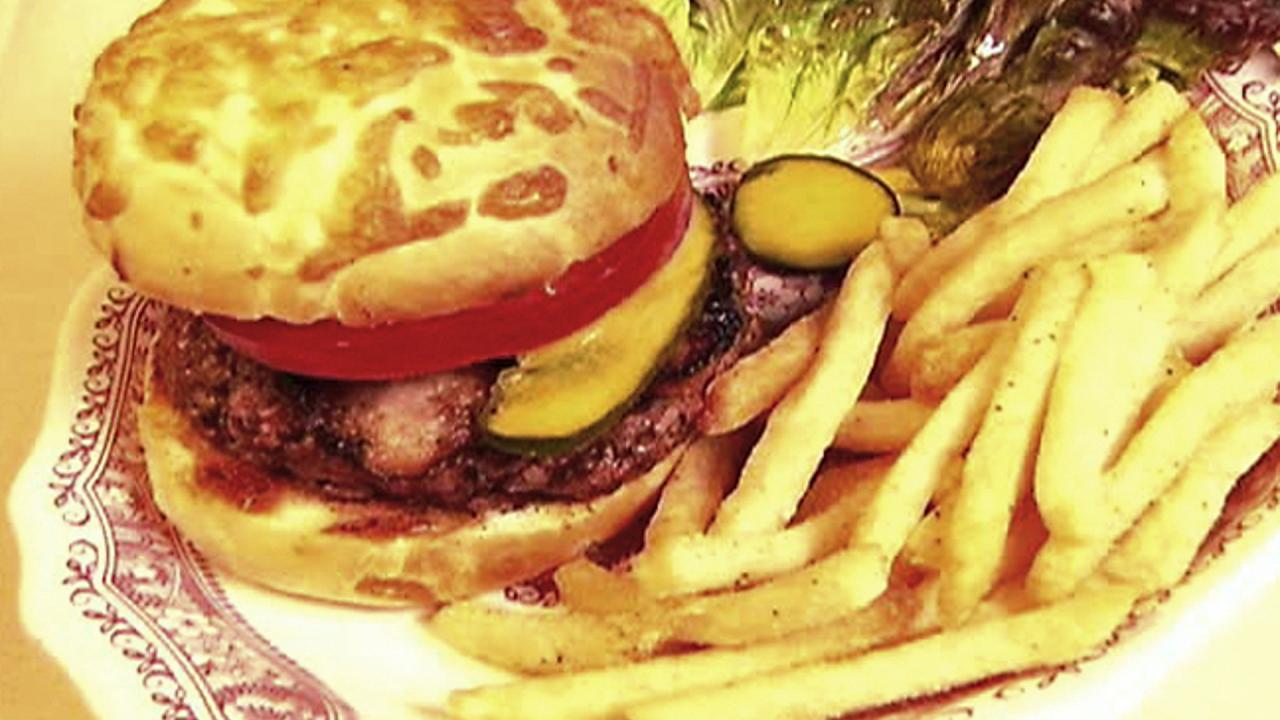 Oak Grilled Burger With Cat
