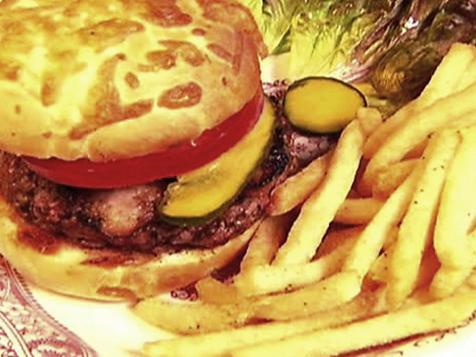 Oak Grilled Burger With Cat