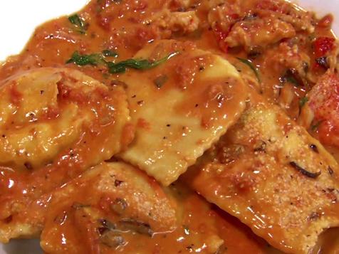 Guy Fieri Enjoys Boston's Best Lobster Ravioli at Rino's Place