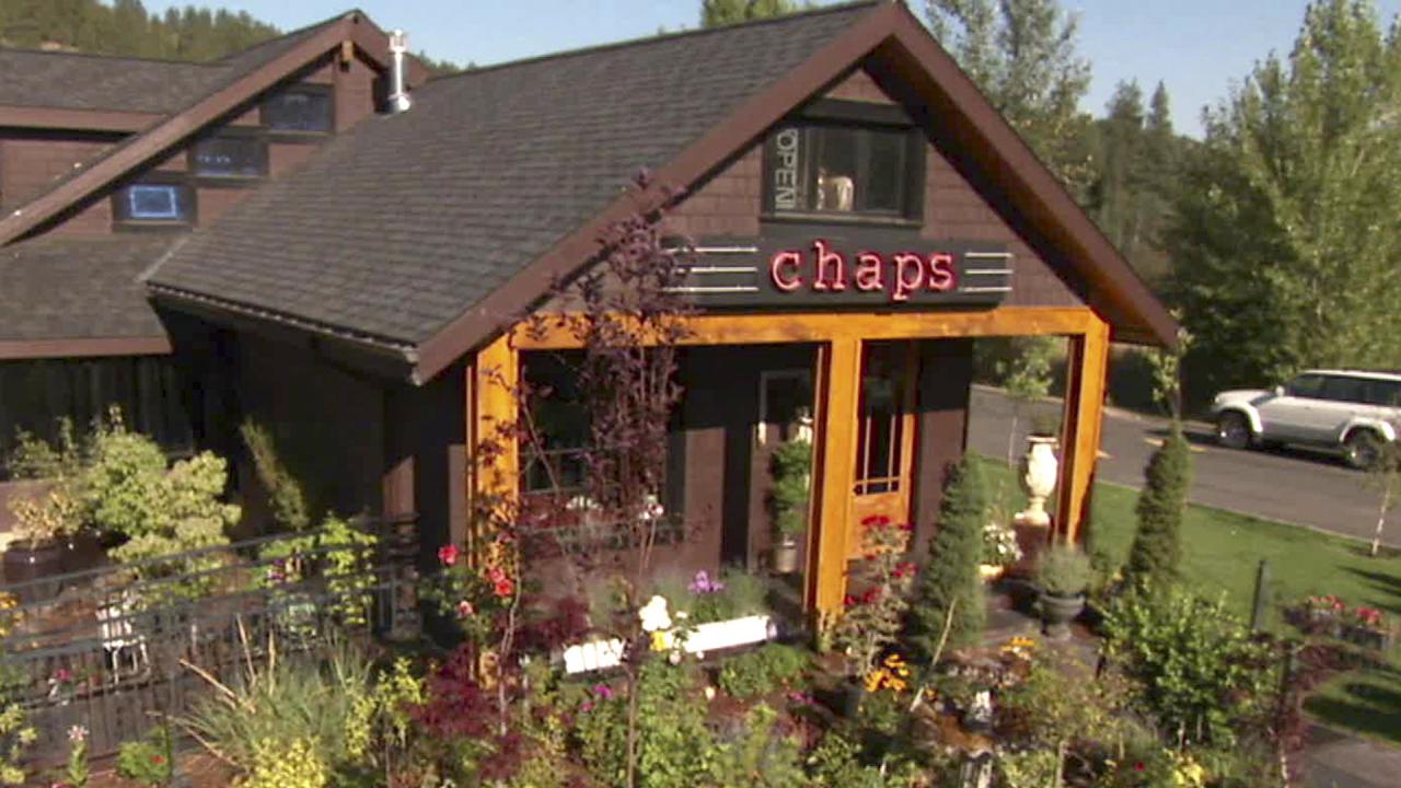 Stuffed Chop at Chaps