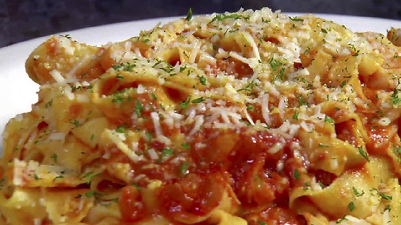 Fettuccini With Vodka Sauce
