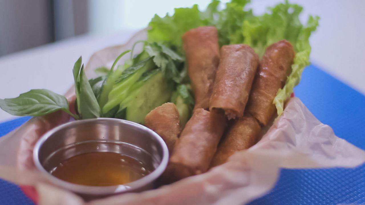 Fried Spring Rolls at Le Yellow Sub