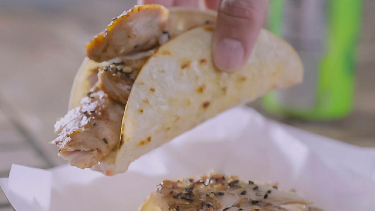 Fermented Honey Garlic Tacos